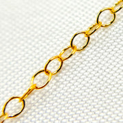 14K Gold-Filled Smooth Cable Chain